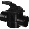 A Pentair 263027 2-Inch 2-Way CPVC Diverter Valve on a white background.